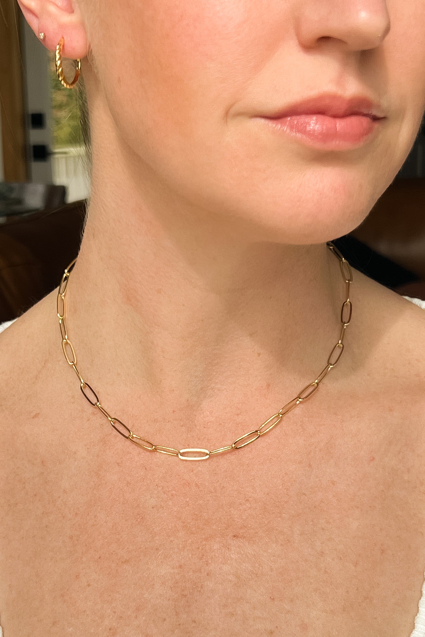 Missing Link Chain Necklace