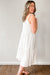 Tier-in' Up My Heart White Dress
